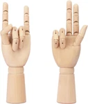 Pcs 12 Inch Hand Model Wooden Mannequin For Drawing, Le. Fixed Price $40.41.