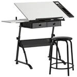 Sd Studio Designs Core 2 Pc Craft Center - 35.5" W Angle Adjustable Drafting .... Fixed Price $271.42.