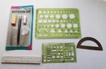 Lot Of 5 Vintage Timely Drafting House Planning Templates R22A 1033I Pickett +. Fixed Price $16.96.