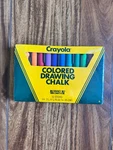 Vintage Crayola Colored Chalk Artista #403 12 Sticks. Fixed Price $14.29.