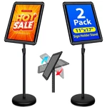 Vaiigo 2-PACK 11X17 Inch Adjustable Sign Floor Standing Holder. Fixed Price $96.53.
