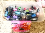 Pixiss Alcohol Ink Bundle Lot Of 25 Bottles Assorted Colors & 16 Food Coloring. Fixed Price $70.00.