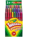 Crayola Twistables Crayons For Kids (24CT) No Sharpen Toddler Coloring Supplies,. Fixed Price $10.85.