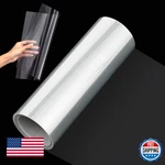 Frienda 12"X80FT 6MIL Clear Reusable Stencil Sheets Acetate Rolls Craft Vinyl. Fixed Price $49.98.
