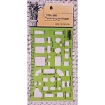 Rapidesign House Furnishings Template 1/8" Scale R-714A New & Sealed. Fixed Price $6.99.