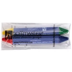 120840 Mini Triangular Double Tipped Crayons, 2-3/4" Long, (each Case Holds 500. Fixed Price $114.59.