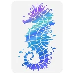 Fingerinspire Seahorse Stencil 8.3X11.7INCH Reusable Animal Painting Temp.... Fixed Price $11.83.