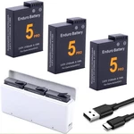 Osmo Action 5 PRO/4/3 Battery Charger Kit 3-PACK & 3-CHANNEL Fast Nib. Fixed Price $14.99.