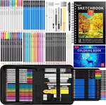 Ibayam 78-PACK Drawing Set Sketching Kit Art Supplies For Adult Kids, Christmas. Fixed Price $36.25.