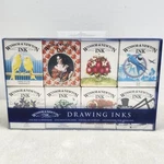 Winsor & Newton Henry Coloured Artists Drawing Inks - 8 X 14ML Bottles Brand. Fixed Price $34.50.