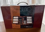 Battat Artist Studio 116PC Wooden Case Paint Pencil Brushes Set New Sealed. Fixed Price $34.95.