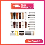 Dewel Wood Furniture Repair Kit, 31 Pcs Scratch Filler, Wax Sticks. Fixed Price $22.43.