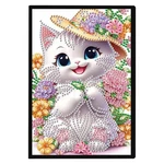 Jzhyoan Diamond Painting Blank Notebook Kits For Adult Diy Cat Special White. Fixed Price $18.56.