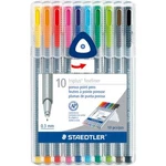 10 - Staedtler Triplus Fineliner Pourous Point Pens 0.3MM Assorted Ink New. Fixed Price $11.95.