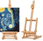 Viswin 25" H-frame Easel For Painting, Adjustable Beech Wood. Fixed Price $33.70.