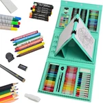 Sunnyglade 185-PIECE Double-sided Trifold Easel Art Set Drawing Box. Fixed Price $38.86.