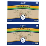 2X Ucreate Manila Drawing Paper Standard Weight 18 12 70 Sheets BOX2. Fixed Price $14.52.