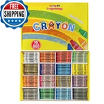 Lucky Art Crayonology Bulk Crayons For Classroom 800 Count 16 Colors 50 Of Each. Fixed Price $85.77.