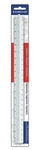(6 Pack) Staedtler Mars 12" Architect Triangular Scale (987 19-31BK) 274746. Fixed Price $29.99.
