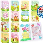 Benlouis 24 Pcs Spring Mini Coloring Books Kids Easter Party Favors Small. Fixed Price $22.29.