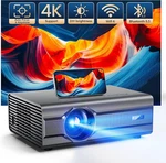 4K Projector Wifi 6, Bluetooth 5.2, 850ANSI, 1080P, Auto Focus, 6D Keystone. Fixed Price $219.52.