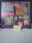 Art 101 Gallery Wood Canvas Wall Set **new** Sealed. Fixed Price $15.00.