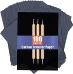 Psler 100 Carbon Paper Sheets, Transfer For Diy Woodworking. Fixed Price $9.99.