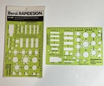 Berol Rapidesign Banquet/seminar Planner R-709 1/8" Scale. Fixed Price $12.99.