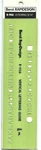 Berol Rapidesign Template R-906 Lettering 3/16". Fixed Price $29.99.