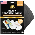 Myartscape Graphite Transfer Paper 20 Black Sheets - Wax Erasable. Fixed Price $25.89.