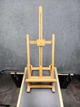 U.s. Art Supply Small Tabletop Wooden H-frame Studio Easel, Adjustable Vg B2. Fixed Price $15.00.