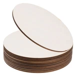 24 Pack 8 Wooden Circles For Crafts 0.2" Thick Unfinished Round Inches. Fixed Price $27.02.