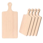 Lzms 4-PACK 13 1/2"X 7 Wood Serving Boards Set Unfinished Crafts .... Fixed Price $61.85.