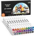 30 Colors Dual Tip Art Markers Permanent Pens Highlighters Perfect For. Fixed Price $25.05.