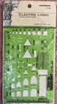 Rapidesign Electro-logic Symbol Template, 1 Each (R308),OTHER Drawing Supplies. Fixed Price $27.95.
