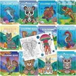 Pasimy 24 Pcs Animals/mandala/ocean/jungle Coloring Books For Kids/adults. Fixed Price $28.32.