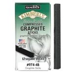 General's Kimberly Compressed Graphite Sticks 4B 12-COUNT Package. Fixed Price $15.59.