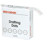 Koh-i-noor 25900J01 Drafting Dots, 7/8 Inch Diameter, White, 500 Per Box. Fixed Price $16.05.