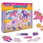 Imagimake Window Art Unicorn Stained Glass Kit Girls Toys Age 6-8.... Fixed Price $38.67.