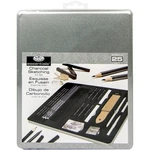 Royal Brush ART2711 Medium Charcoal Set W/tin-. Fixed Price $16.97.
