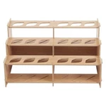 Hg Concepts Mezzo Artist Paint And Brush Rack - Wood Grain Laminate Multi.... Fixed Price $29.42.