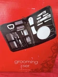 Target Stores Grooming Set 12 Pc Travel Kit Razor Clippers Scissors Case New Vtg. Fixed Price $15.90.