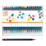 Akashiya CA200/20V Sai Watercolor Brush Pen - Set (1, Design 1). Fixed Price $46.61.