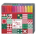 Kuretake Zig Fudebiyori 48-COLOR Brush Pen Set CBK-55N/48VHD Made In Japan. Fixed Price $52.41.