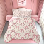 Feelyou Kawaii Bow Bedding Set - Girls Boys Comforter Full Size Cute. Fixed Price $29.87.