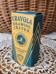 Vintage 1949+ Crayola Drawing Box W/ Crayons Binney & Smith. Fixed Price $17.50.