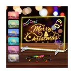 Led Note Board With Colors, Acrylic Dry Erase Light, 13.... Fast Ship. Fixed Price $32.96.