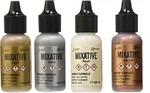 Tim Holtz Ranger Adirondack Alcohol Ink Metallic Mixatives, Bundle Of 4 Colors -. Fixed Price $22.79.