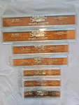 Vtg Koh-i-noor Rapido-guide Drafting Guides Letter Stencils 3030 A/b 3031 3032. Fixed Price $24.00.