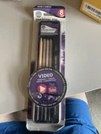 Charcoal 8 Piece Daler Rowney Simply Tin Set Pencils Eraser. Fixed Price $10.00.